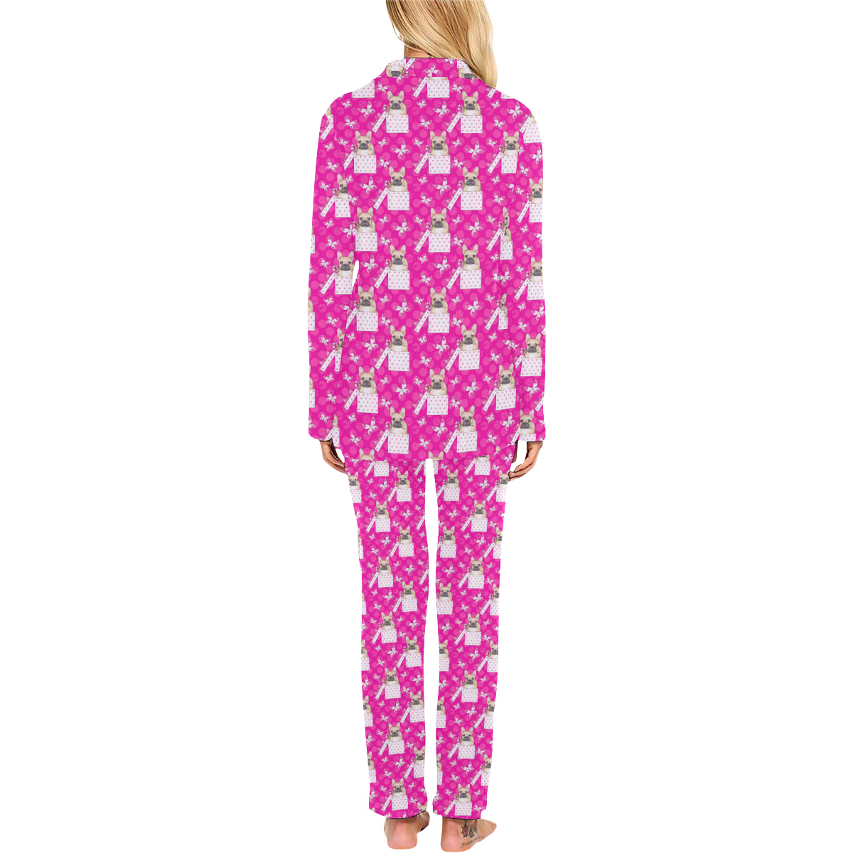 french bulldog womens pajamas