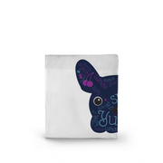 french bulldog graphic lunch bag