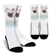 French Bulldog Lovers Socks Live Love Bark