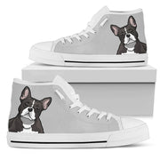 french bulldog canvas shoes