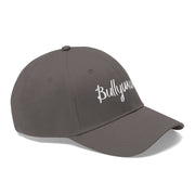 bullymama black embroidered cap charcoal side view