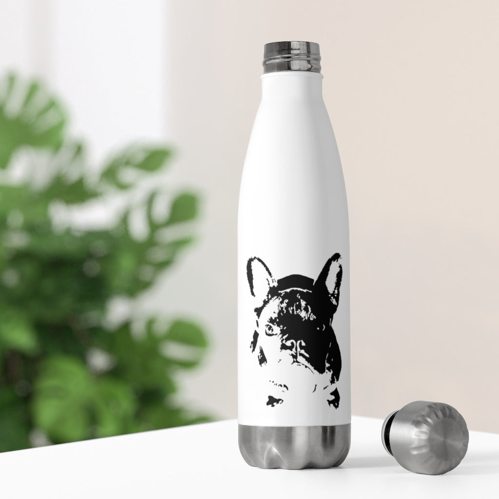 frenchie water bottle