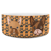 French Bulldog Food Bowl Frenchie Dog Dish