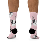 french bulldog socks graphic art