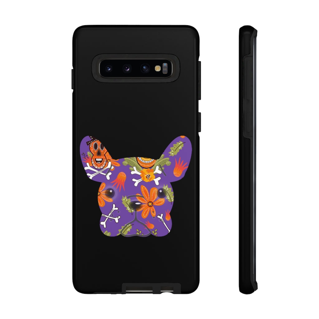 Sugar Skull French Bulldog Phone Case