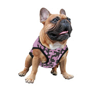 french bulldog pink camo top