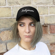 bullymama black embroidered cap