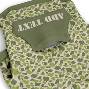 personalized camo dog hoodie