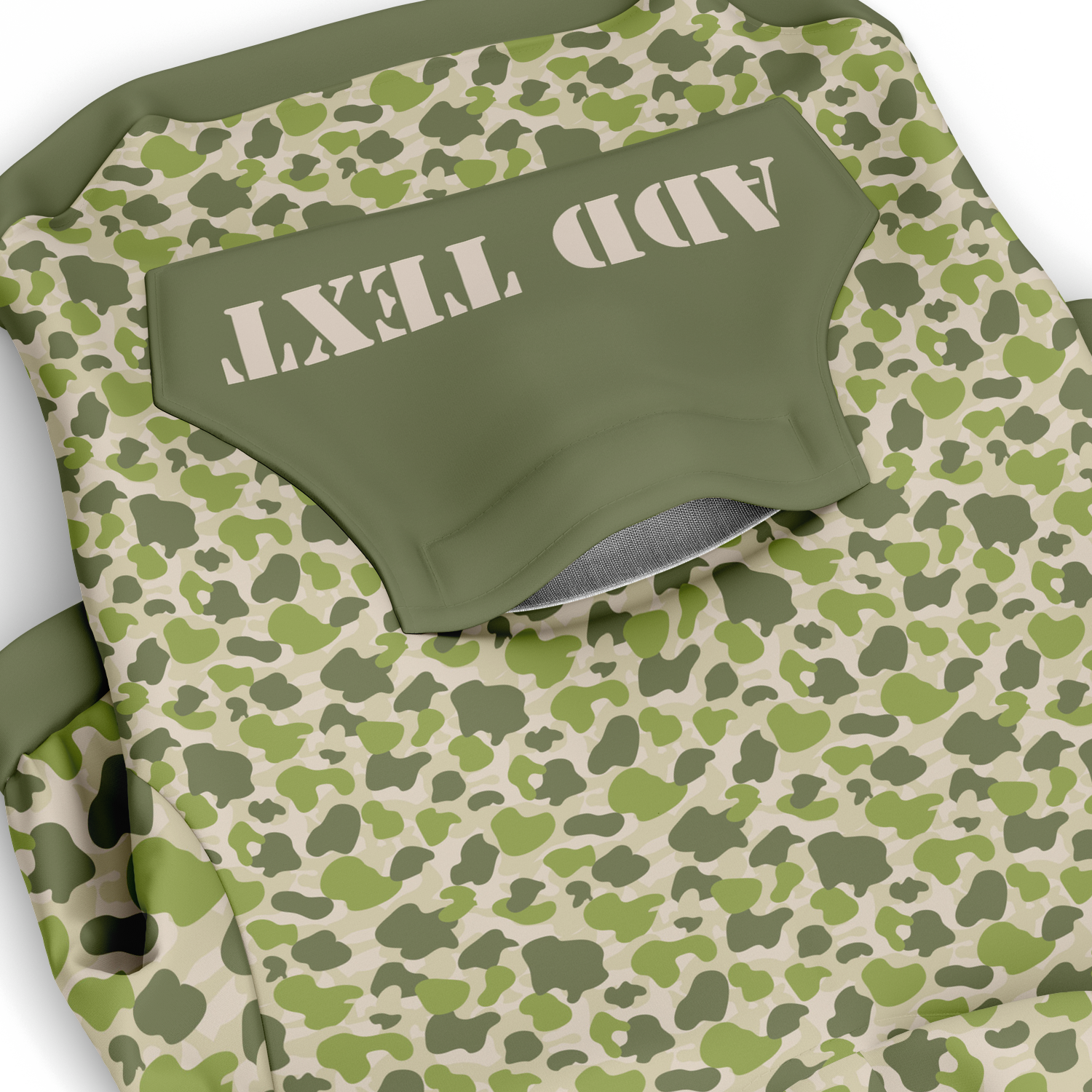 personalized camo dog hoodie