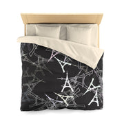 eiffel tower bed cover