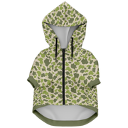 personalized camo dog hoodie