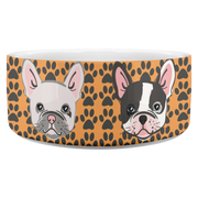 French Bulldog Food Bowl Frenchie Dog Dish