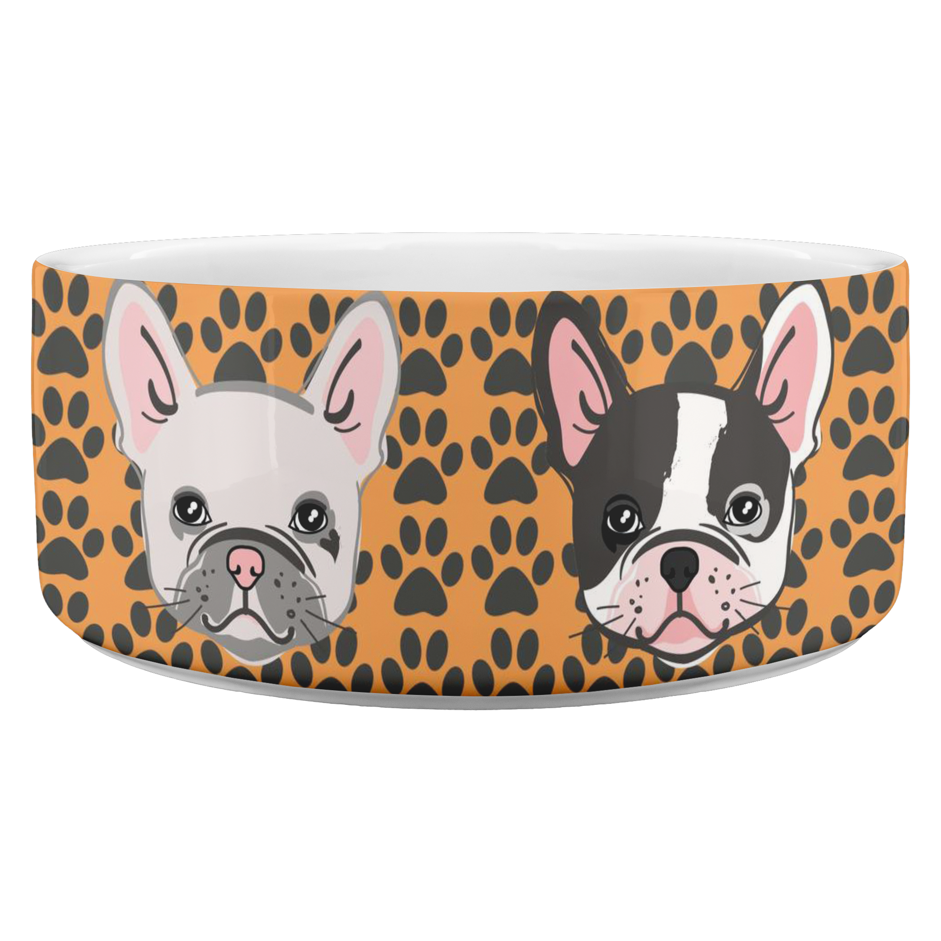 French Bulldog Food Bowl Frenchie Dog Dish