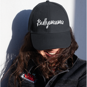 bullymama black embroidered cap