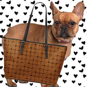 Custom Vegan Tote French Bulldogs