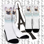 French Bulldog Lovers Socks Live Love Bark