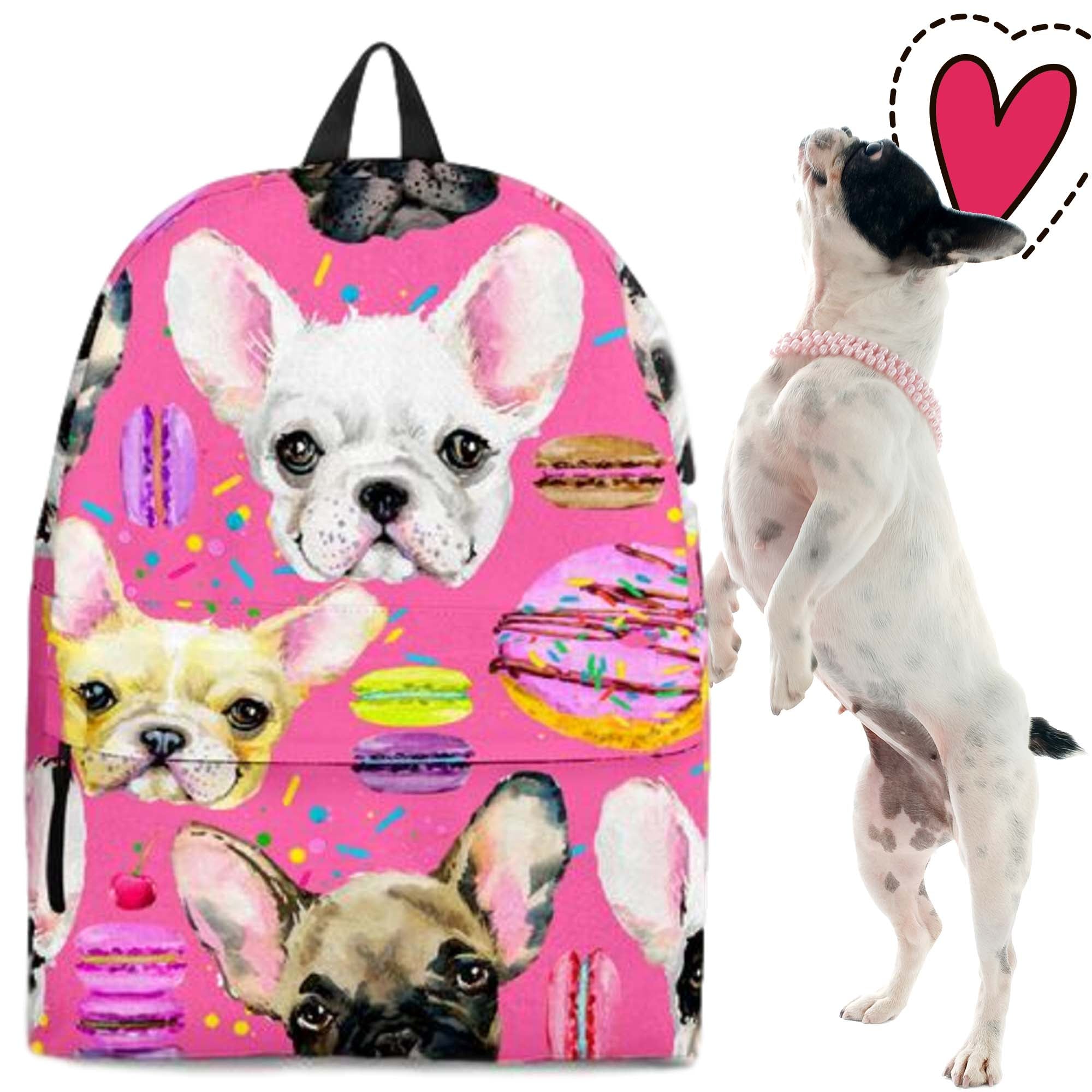 French clearance bulldog backpack