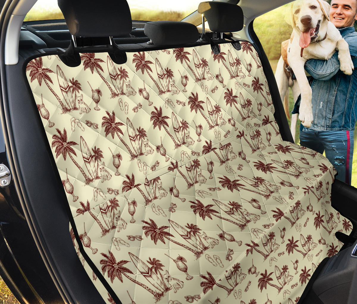 French Bulldog Beachy Pet Bench Seat Cover