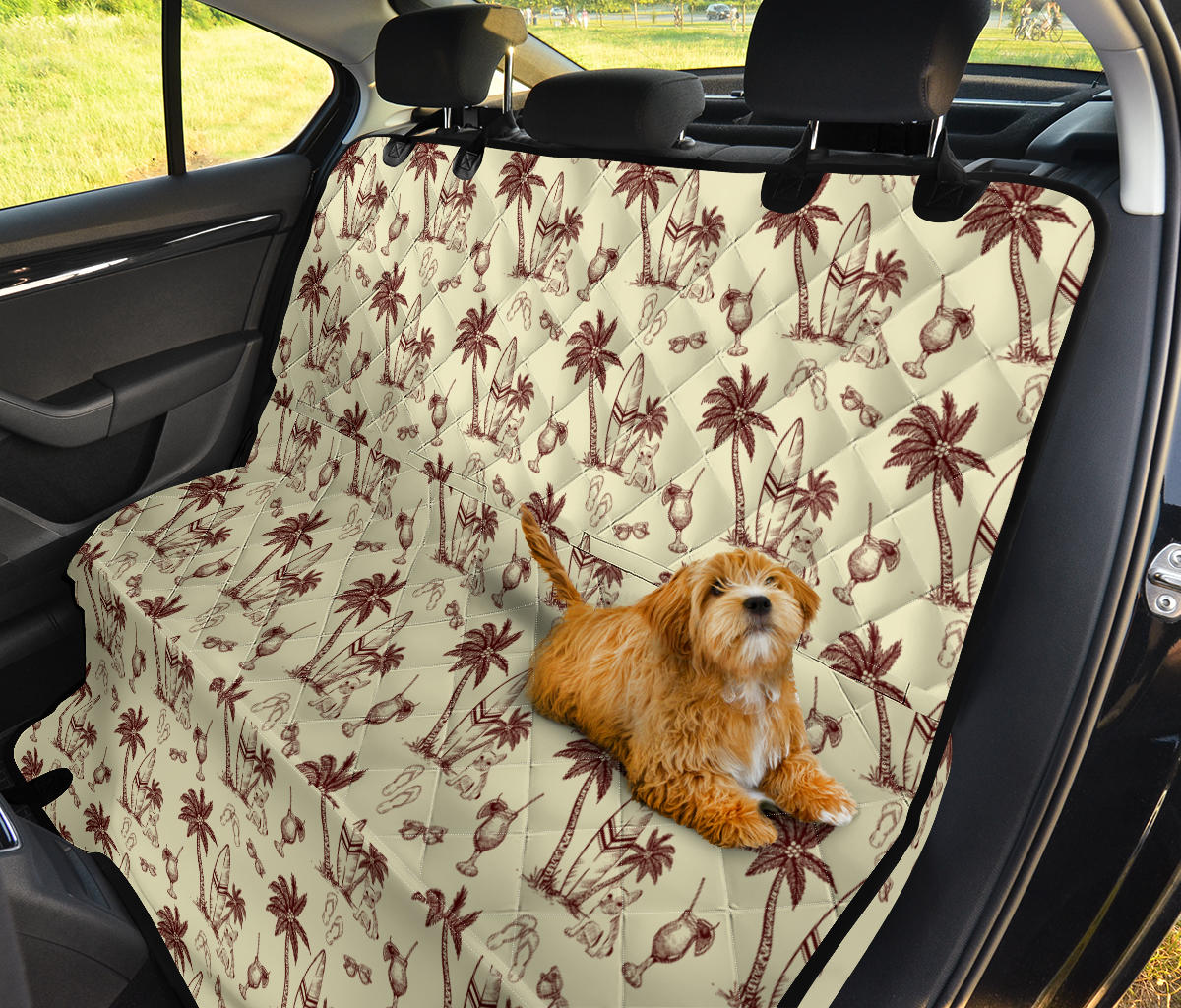 French Bulldog Beachy Pet Bench Seat Cover