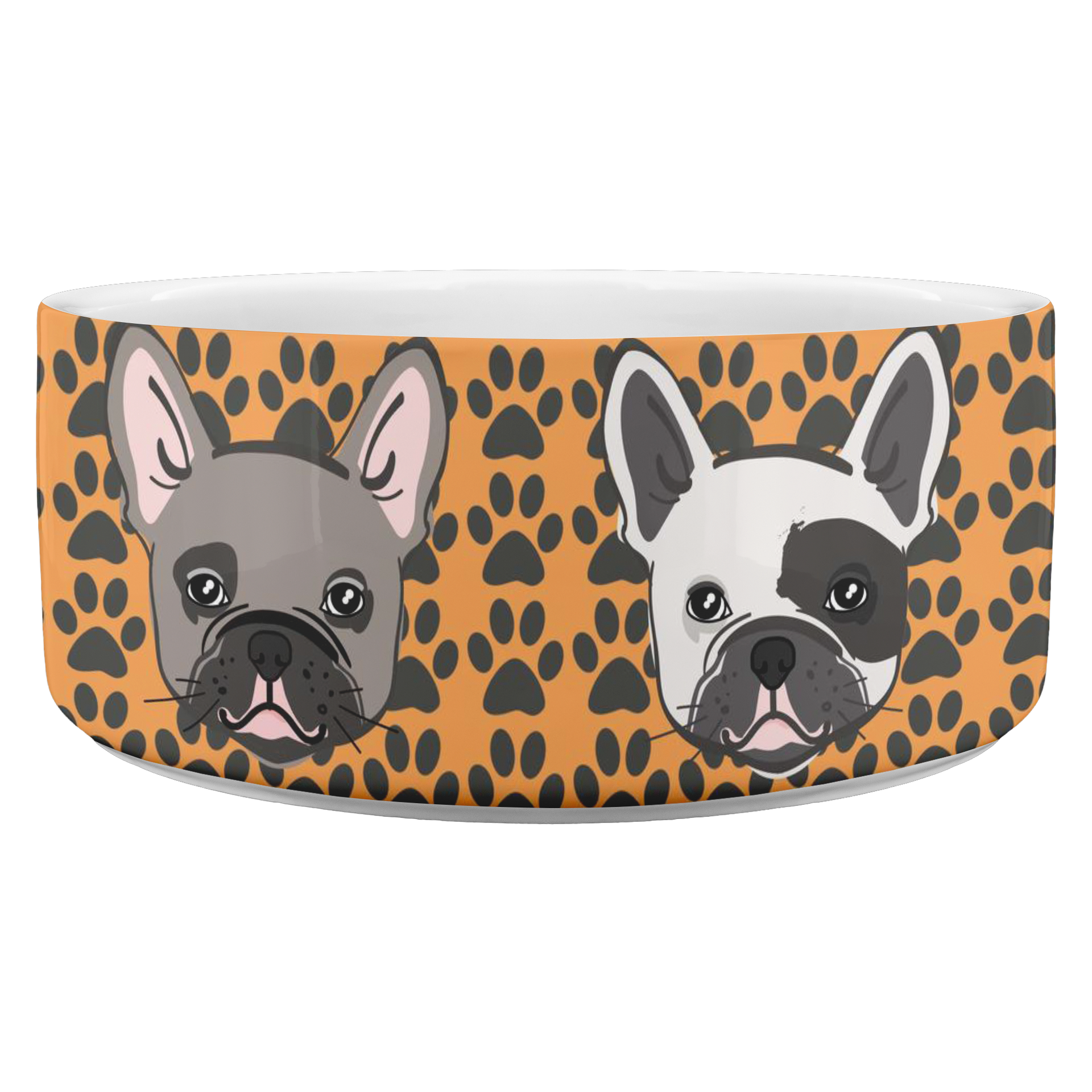 French Bulldog Food Bowl Frenchie Dog Dish