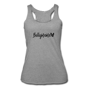 Bullymama Racerback Flowy Tank - heather gray