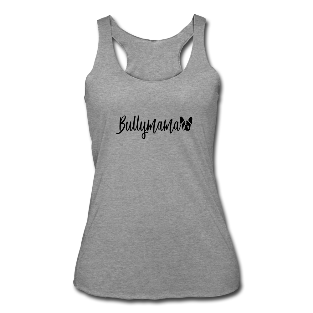 Bullymama Racerback Flowy Tank - heather gray