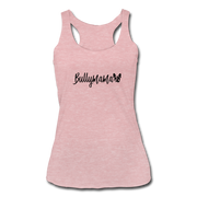 Bullymama Racerback Flowy Tank - heather dusty rose