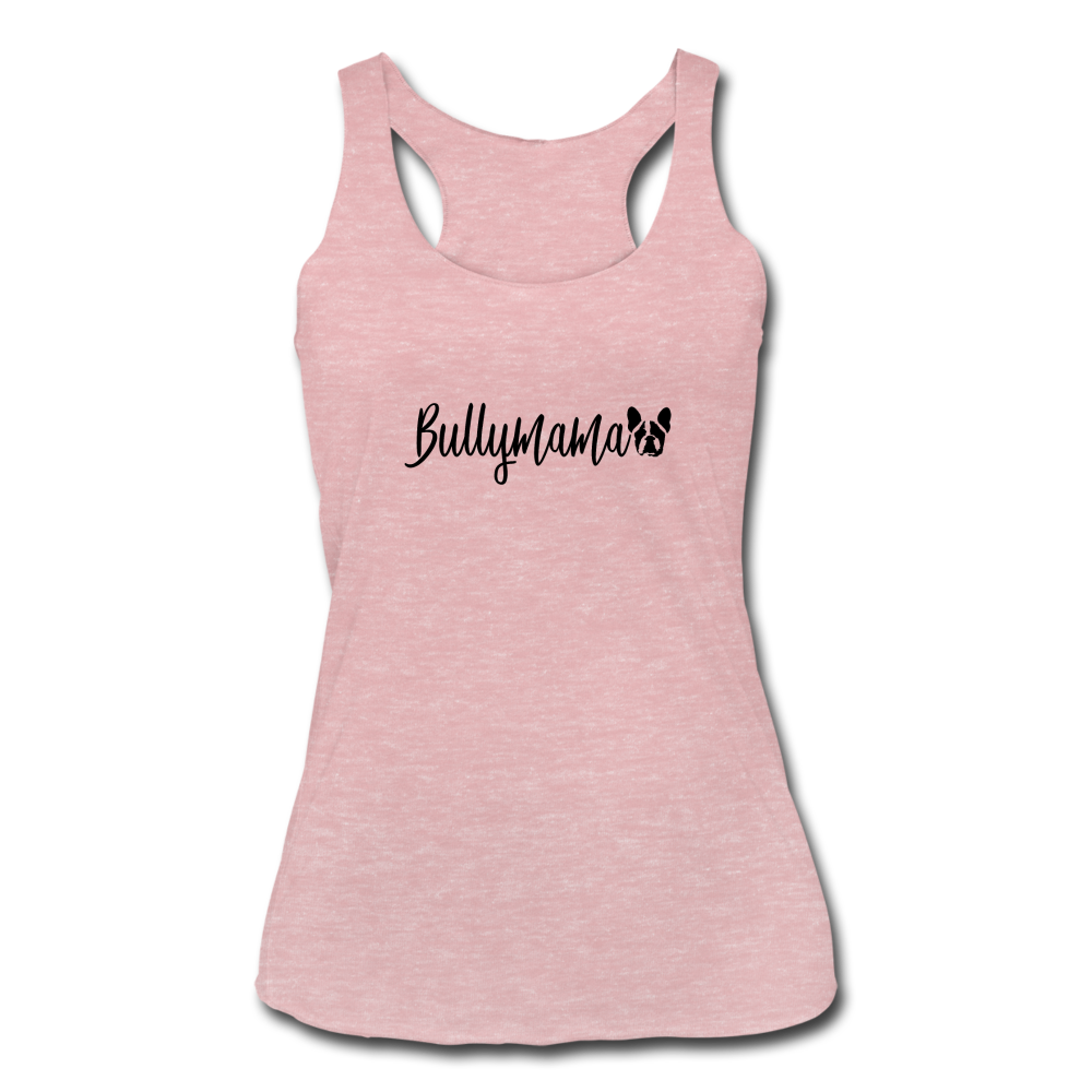 Bullymama Racerback Flowy Tank - heather dusty rose