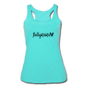 Bullymama Racerback Flowy Tank - turquoise