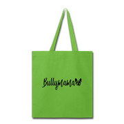 Bully Mama Lime Tote Bag - lime green