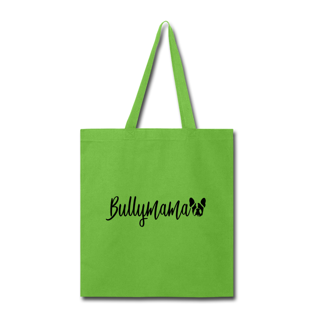 Bully Mama Lime Tote Bag - lime green