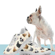 French Bulldog Mom Sneakers